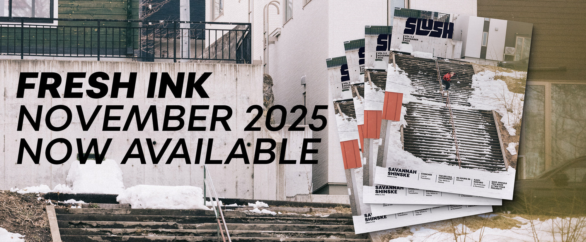 Shop Slush Snowboard Magazine